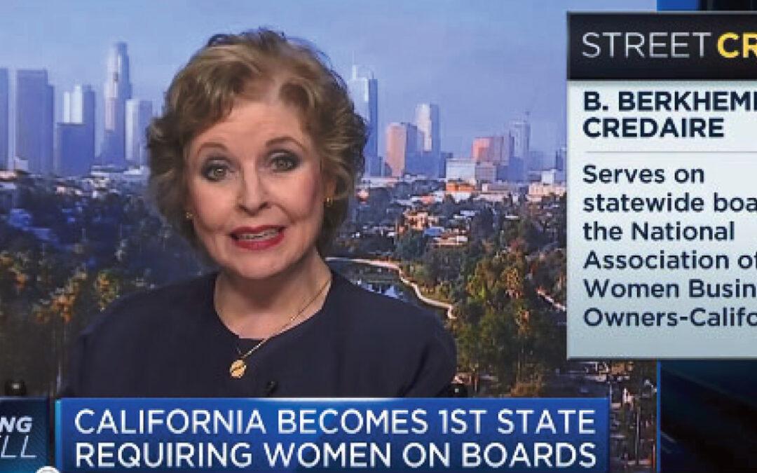 CNBC News Interview of Betsy and Women on Corporate Boards
